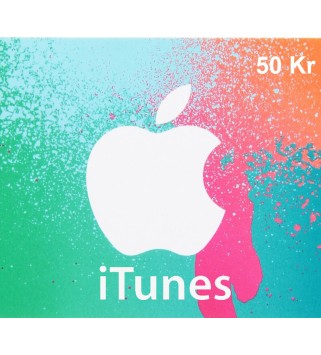 iTunes 50 Kr DK Card Key 